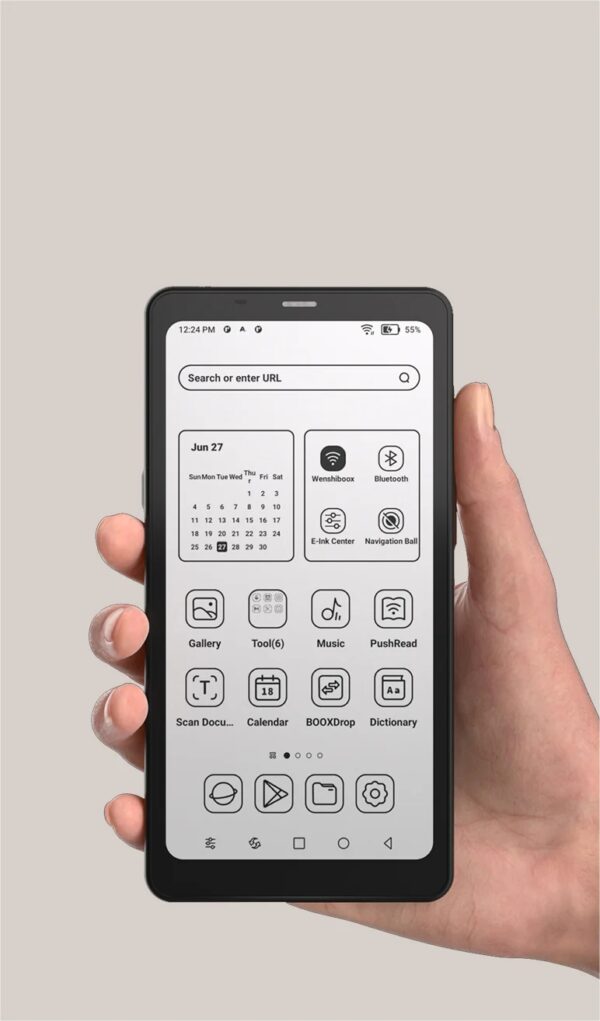 Onyx Boox Palma Black електронна книга eInk 6/128 6.13' - Зображення 2