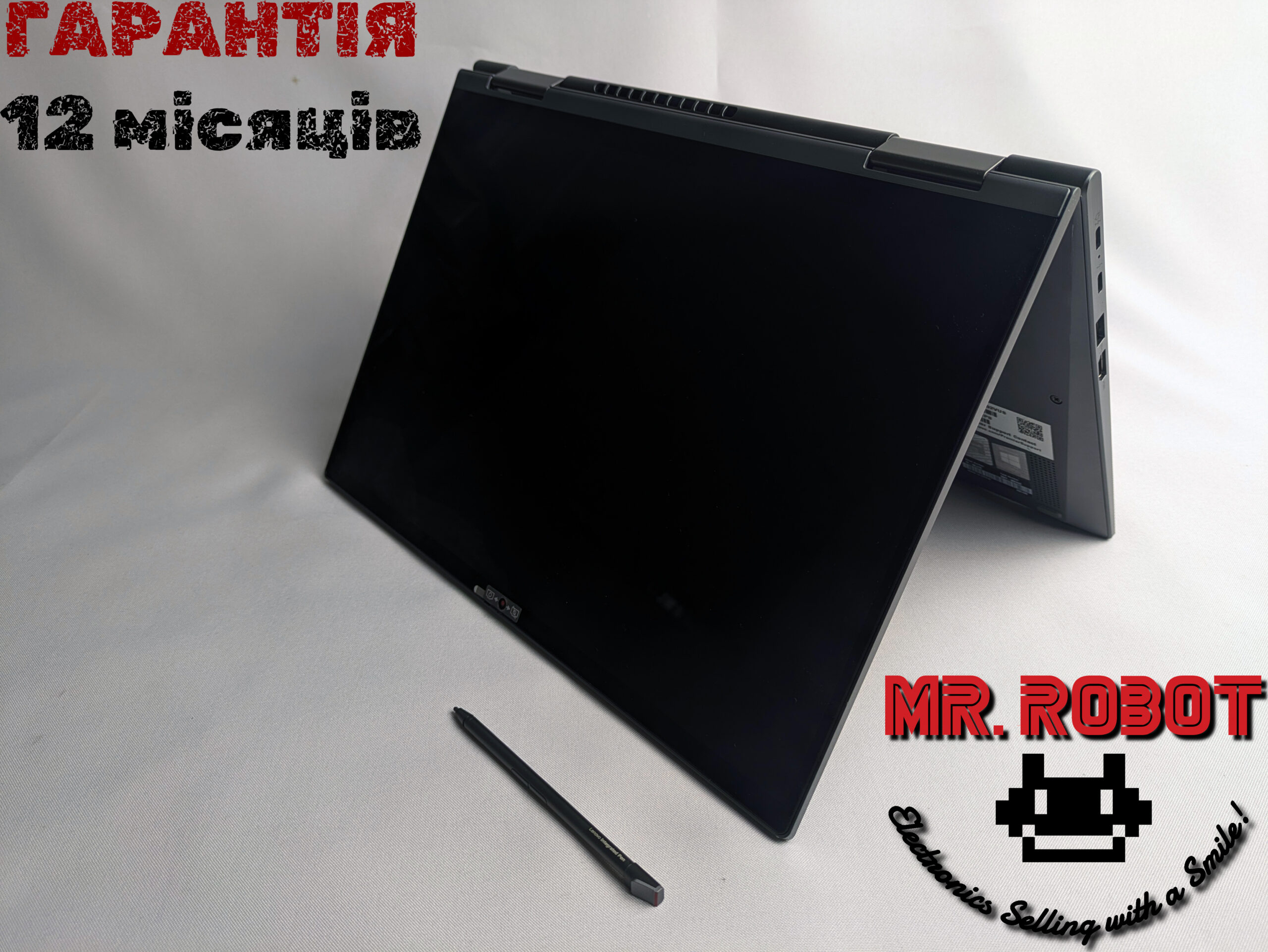 Новий? Lenovo ThinkPad X1 Yoga Gen 6|i7-1185G7 4.8GHz|16/512|IRкам|4K|АКБ100%